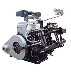 Foiling, cutting & creasing press